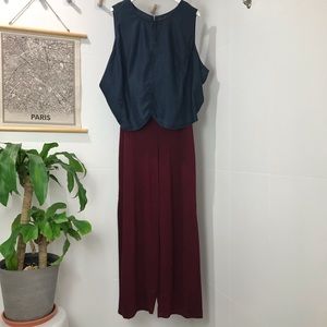 Standards and Practices Sleeveless Demin Top